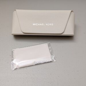 Michael Kors Cream/Off White Sunglasses Case